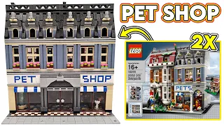 LEGO Pet Shop Modular Building UPGRADED