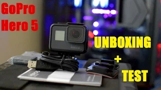 GoPro Hero 5 BLACK | UNBOXING + TEST