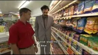 Borat Shopping For Cheese! | Full Version |