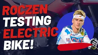 Ken Roczen tested the Electric Bike! Stark VARG