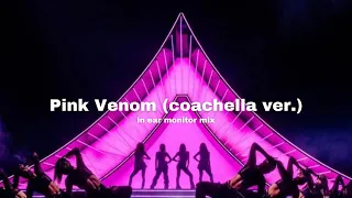 BLACKPINK - Pink Venom (coachella ver.) | in ear monitor mix | Use Headphones