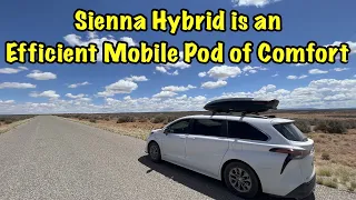 Toyota Sienna Hybrid is an Efficient Mobile Pod of Comfort Nomad Van Life Vanlife