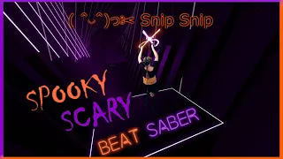 Spooky scary Beat Saber