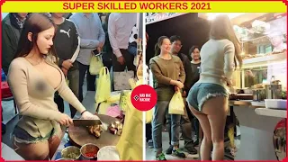 The FASTEST WORKERS In The World 2021 - Unbelievable Super Skilled Workers ✅ Man Max Machine. #01