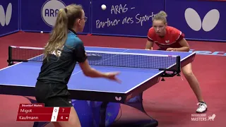 Annett Kaufmann (GER) vs Marie Migot (FRA) | QF | 2020 Düsseldorf Masters 12