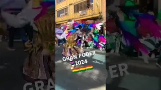 asi se vive el GRAN PODER 2024 ..LA PAZ BOLIVIA