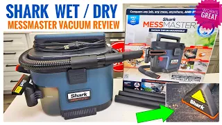 NEW! Shark MessMaster Portable Wet / Dry Vacuum VS101 Review        Works Great!