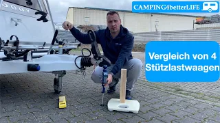 Camping - Vergleich von 4 Stützlastwaagen für Wohnwagen