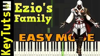 Ezio’s Family from Assassin’s Creed - Easy Mode [Piano Tutorial] (Synthesia)