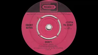 Ebony Keyes - Don't