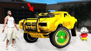 Franklin Transforming Car Into GOD CAR In GTA 5