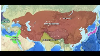 L'expansion de l'empire mongol (1206 - 1279)