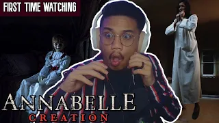 "watching something scary" Annabelle: Creation (2017) *First Time Watching* - Movie Reaction