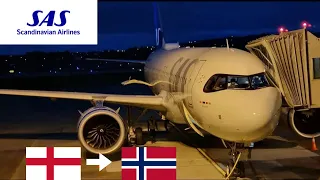 TRIP REPORT | Scandinavian Airlines (ECONOMY) | Airbus A320NEO | London (LHR) - Stavanger (SVG)