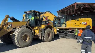 Preparing Our New Caterpillar 395 Excavator And The First Test - Sotiriadis Mining Works - 4k