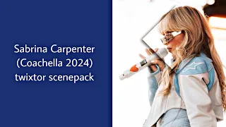 Sabrina Carpenter Coachella 2024 twixtor scenepack 1080p