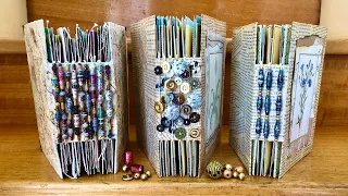 Exposed Spine Binding - Half Spine Junk Journal Tutorial