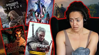 Non-Gamer Watches #176 - THE WOLF AMONG US, DEVIL MAY CRY 5, ASSASSIN'S CREED MIRAGE, THE WITCHER 3