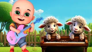 Baa Baa Black Sheep Song | London Bridge is Falling Down Nursery Rhymes |Baby Bobo | New Compilation