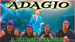 Dimash Reaction Adagio Live at The Singer Competition Adagio So Great, Phenomenal Reaction Dimash