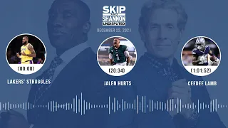 Lakers' struggles, Jalen Hurts, CeeDee Lamb | UNDISPUTED audio podcast (12.22.21)