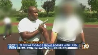 Video shows triple-murder suspect, former LAPD officer Christopher Dorner during training at Los Ang