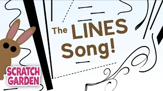 The Lines Song | Art Songs | Scratch Garden