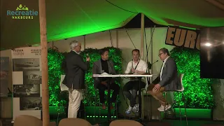 Recreatie Vakbeurs 2022: Arbeidsmarkt-tafel, Jan Olthof, Goof Lukken, Frank Jacobs & Richard Otten
