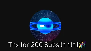 Thank for 200 subs!🎉