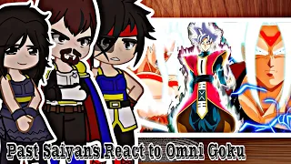 Past Saiyans react to the Future | Omni Goku |