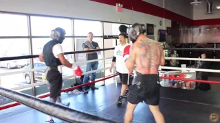 New Zab Super Judah Sparring Session Exclusive Footage Preparing for next Fight??? Part 1