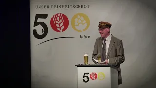 500 Jahre Reinheitsgebot: Rede von Bundestagspräsident Prof. Norbert Lammert, CDU