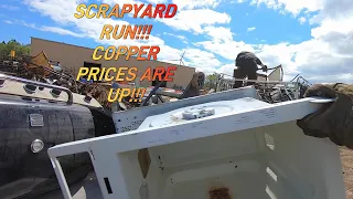 SCRAPYARD RUN!!! COPPER PRICES ARE UP!!!