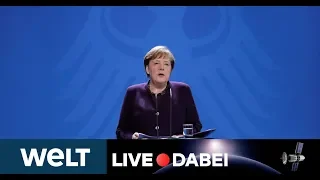 CORONA-KRISE IN EUROPA: Kanzlerin Angela Merkel zum Kampf gegen Covid-19