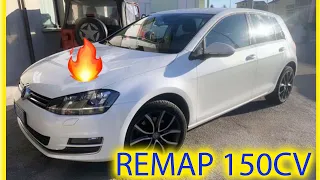 GOLF 7 110CV REMAP STAGE1 150CV