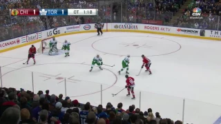 Blackhawks - Leafs Full OT 3/18/17