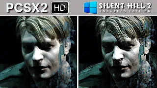 Silent Hill 2 | The best way to play on pc | PCSX2 HD vs Windows Enhanced Edition Comparison