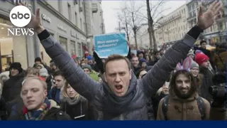 Mounting protests over the death of Alexei Navalny