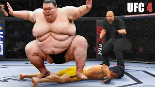 Bruce lee vs Old Fighter Sumo | EA Sports UFC 4