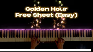 Desire to Play Golden Hour JVKE? Get Your Free Piano Sheet Now!