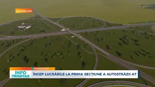 Încep lucrările la prima secţiune a autostrăzii A7