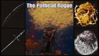 Elden Ring | The Pothead Rogue (Bow build) | Colosseum & Two Invasions | Build Shown At End