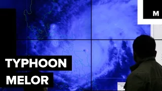 More Than 700,000 Evacuated as Typhoon Melor Slams Into Philippines