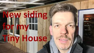 Renovating an abandoned Tiny House #37: New siding to my Tiny House!