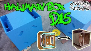 How to make Halimaw Box D15 also called Monster Box Bandpass Subwoofer box, Complete Tutorial