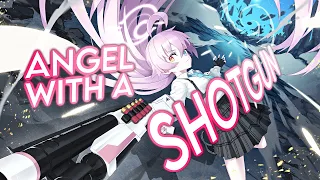 Nightcore - Angel With A Shotgun (Lyrics) (Sped up)