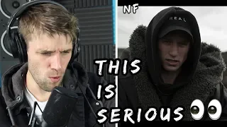 Rapper Reacts to NF Nate!! | FIRST TIME HEARING IT (AUDIO)