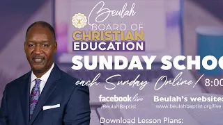 Lesson—Life Beyond Death – Sunday School with Rev. Mark A. Seals, 03/31/2024