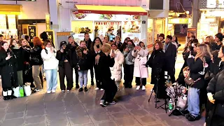 [STREET ARTIST] ONE OF. INTERACTIVE SINCHON BUSKING. 240225.