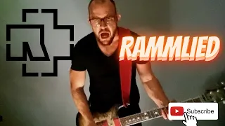 Rammstein - Rammlied Guitar Cover - stachejs